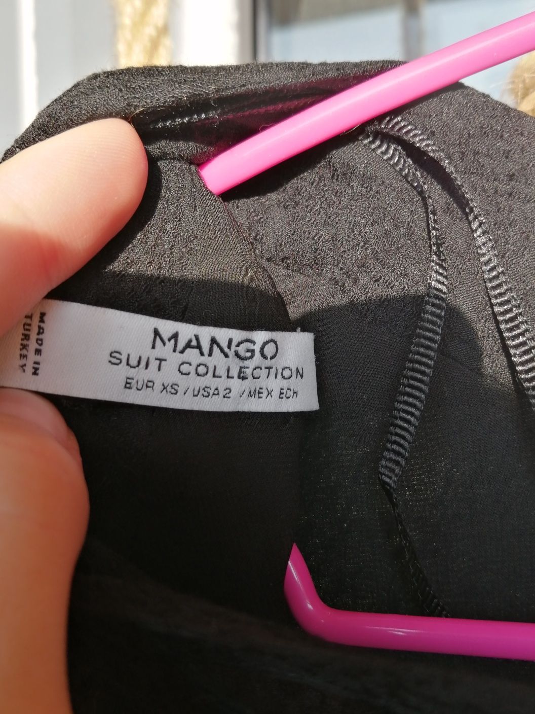 Маленькое чёрное платье Mango, р. XS