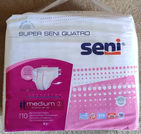 Super Seni Quatro Medium 10 sztuk