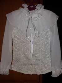 Блузка школьная блуза 110 -116р