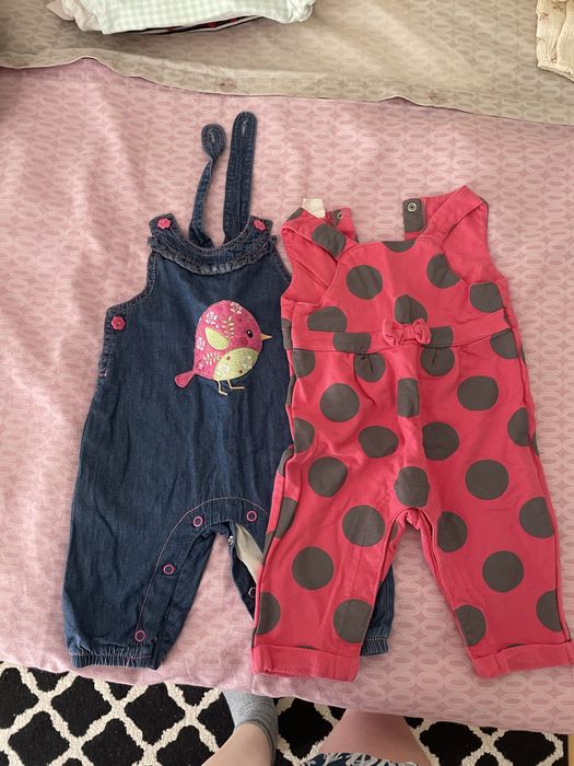 Lote bebe menina de verao 3-6 meses