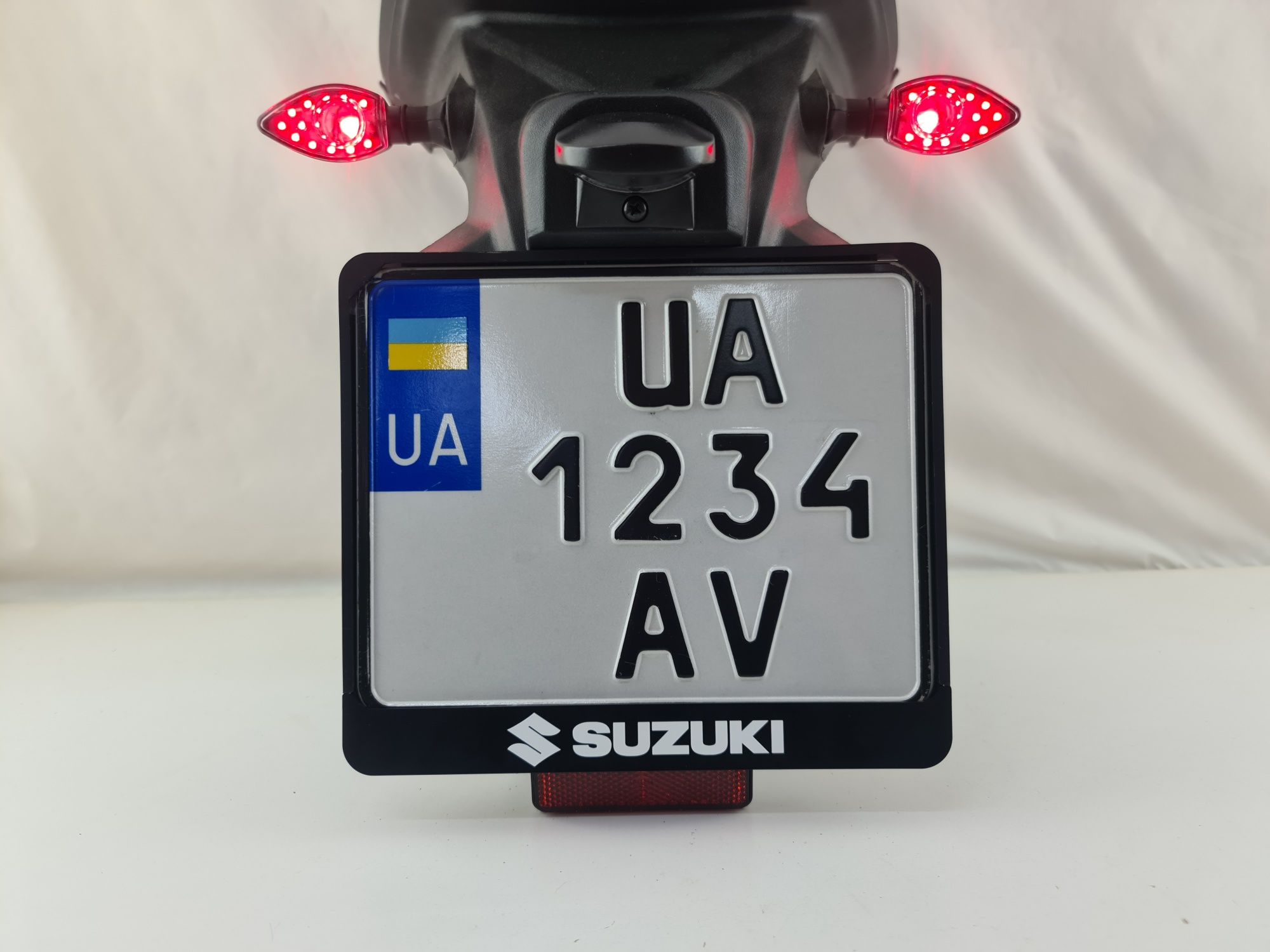 Рамка для мото номера с надписью Honda YAMAHA Suzuki Kawasaki и другие