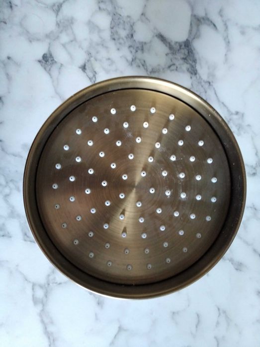 Omnires zestaw prysznicowy z deszczownicą - antyczny brąz