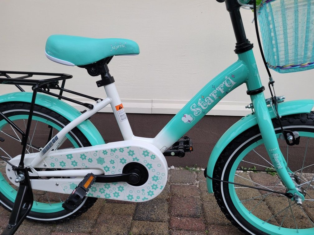 Rowerek rower 16 cali Nowy nieużywany śliczny dla dziewczynki