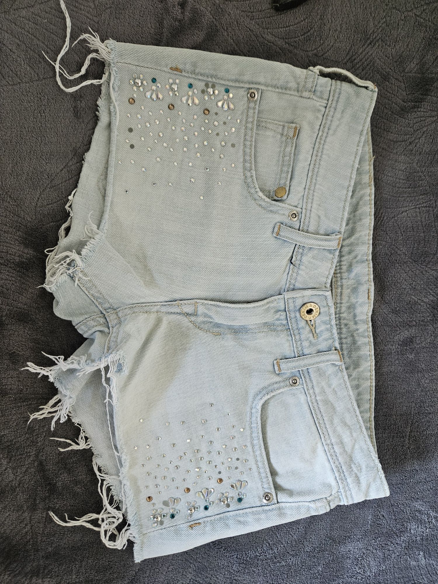 Spodenki h&M roz. 34 cekiny