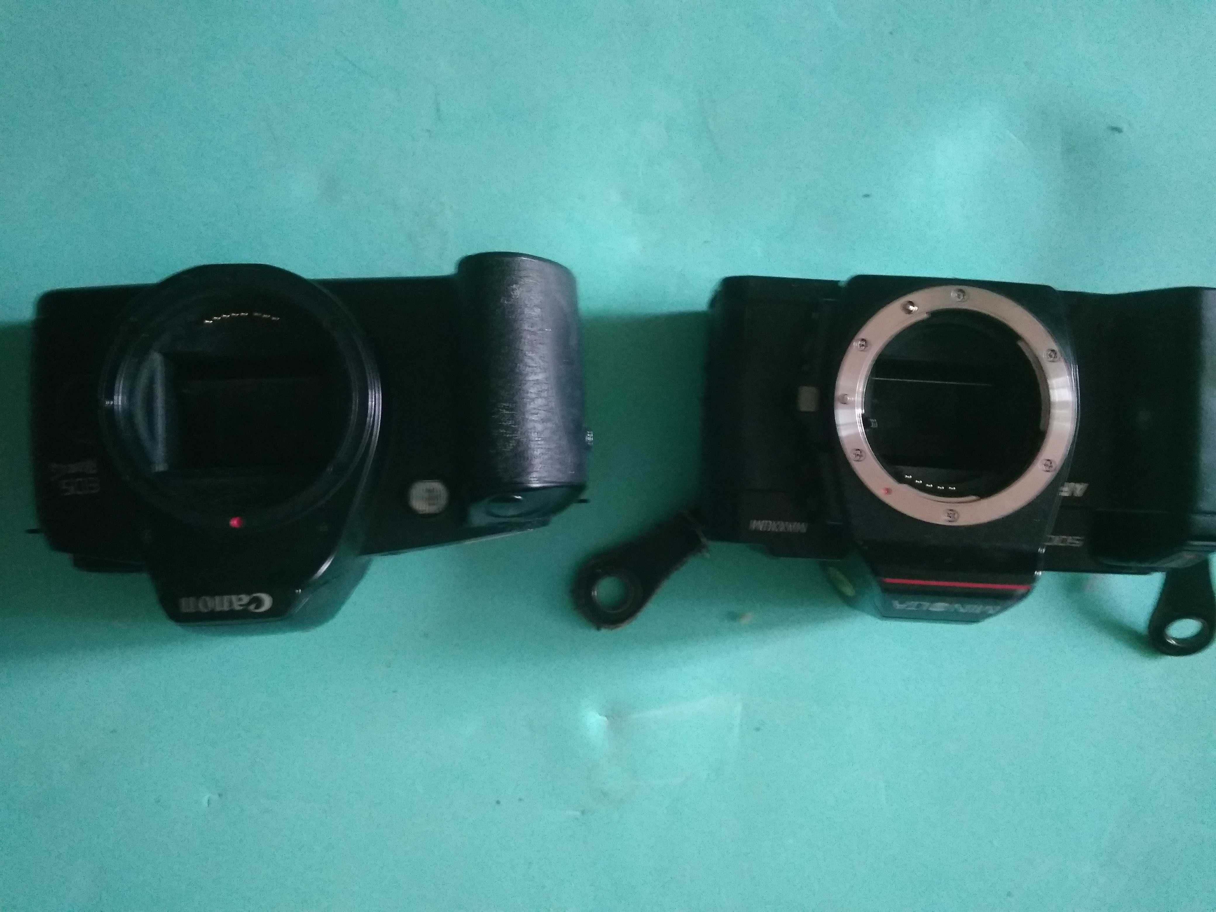 Пленочные фотоаппараты Canon, Minolta, Ломо