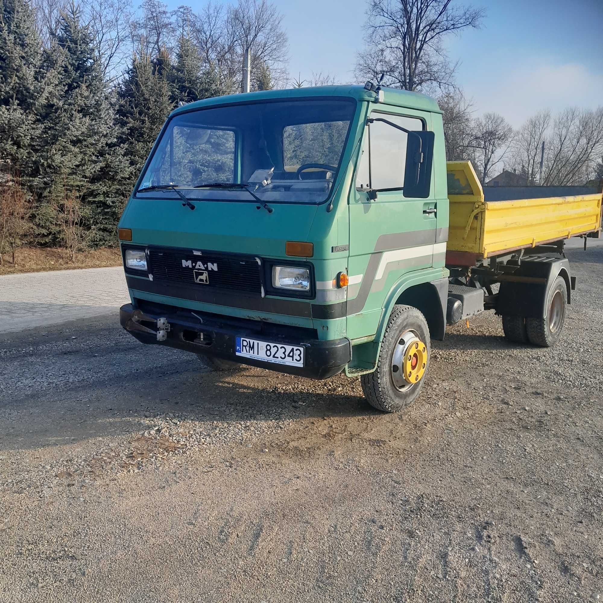 Man 8-136  wywrotka