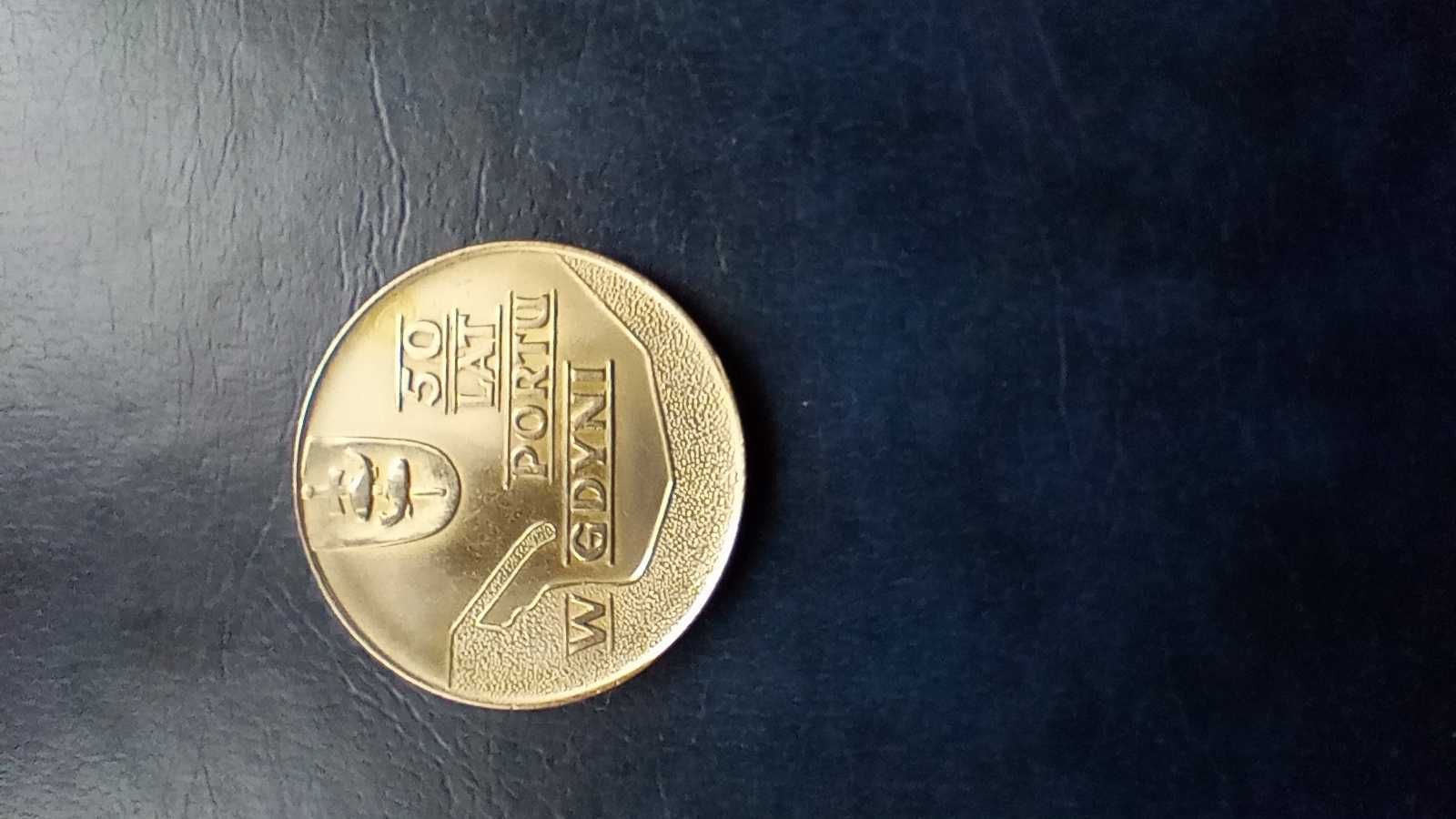 Stare monety 10 złotych 1972 Port w Gdyni PRL stan menniczy