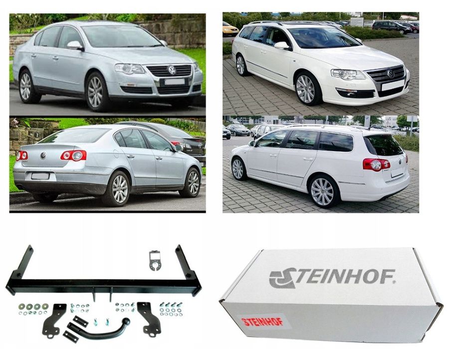 STEINHOF HAK Holowniczy + Kula do VW Volkswagen PASSAT B6 KOMBI +4D+CC