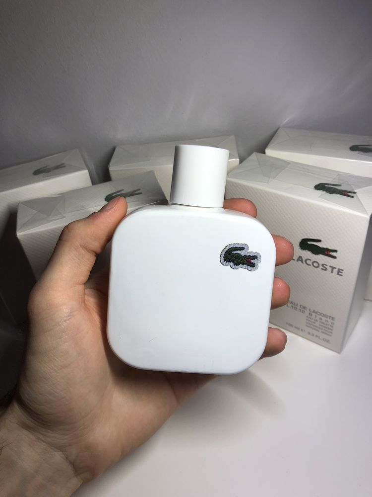 Духи чоловічі Lacoste Eau De Lacoste L12.12 Blanc. Лакосте Бланк