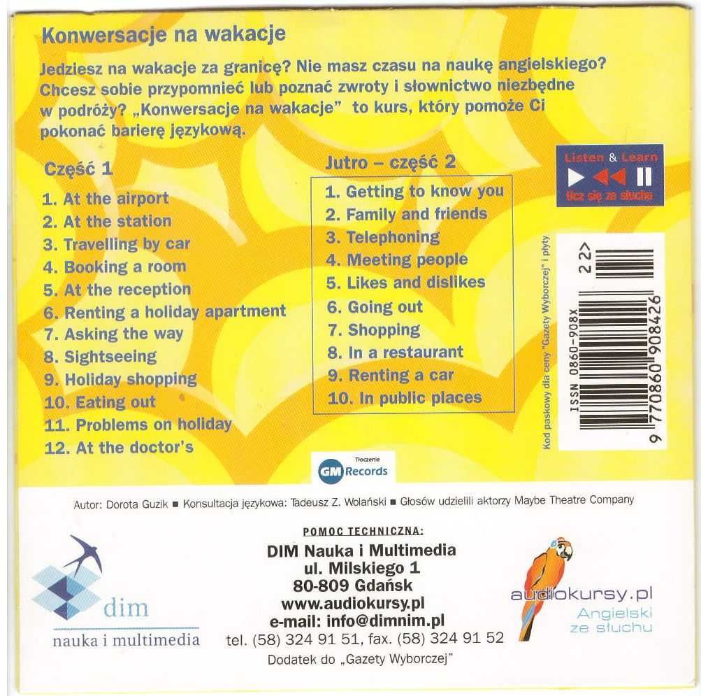 Płyty CD Audio: Business English/Angielski Biznesowy+Konwersacje 3x CD