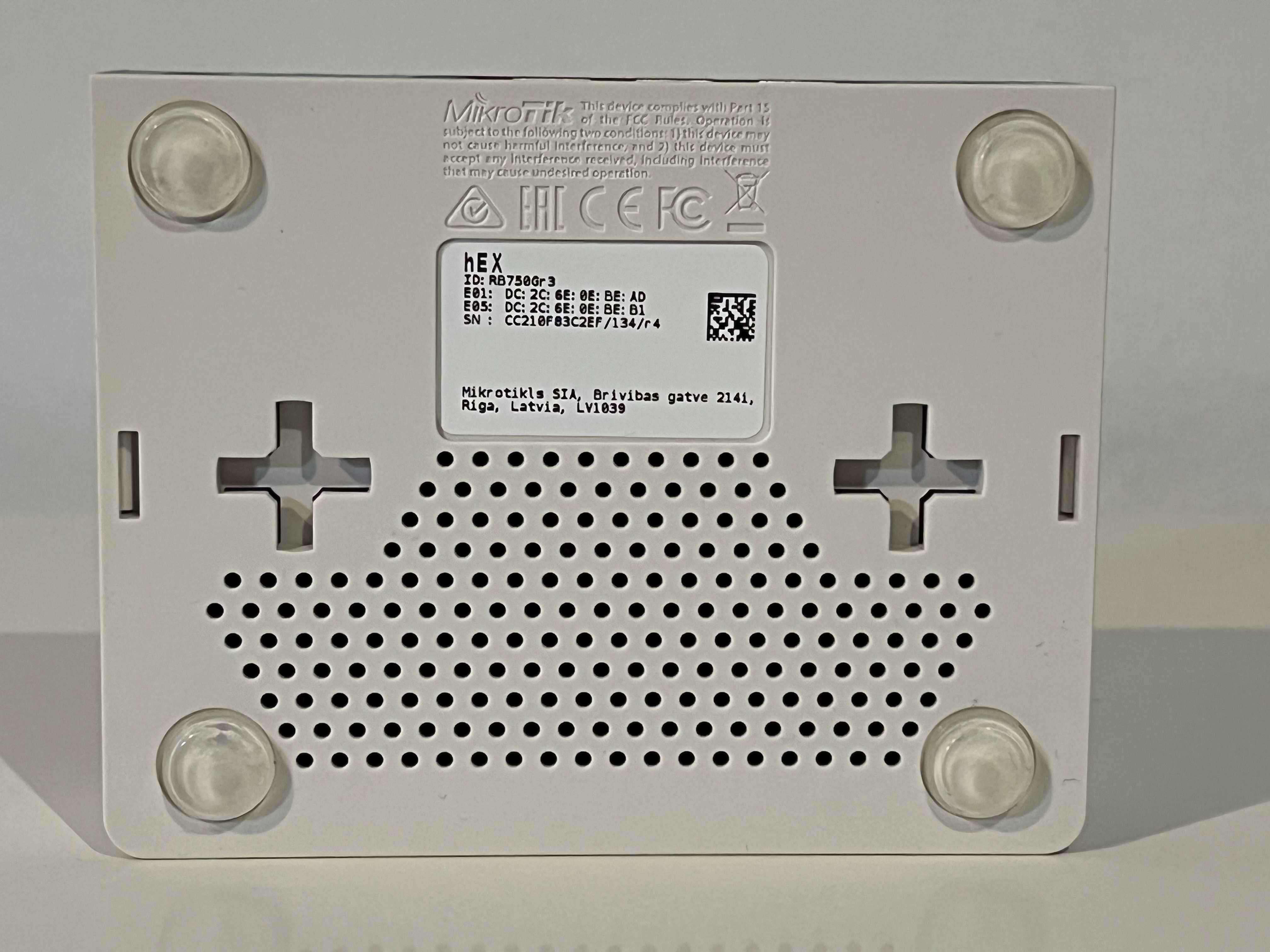 Mikrotik Hex RB750gr3 Switch