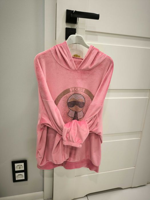Bluza damska welurowa