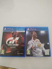 Jogos (FIFA18+Gran turismo) Ps4