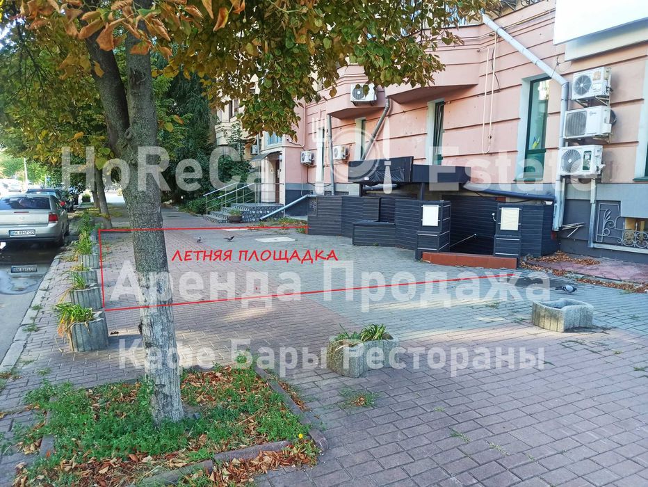 БЕЗ% Продажа. Фасад. Цоколь Кафе Паб Бар. 196м2 Подол