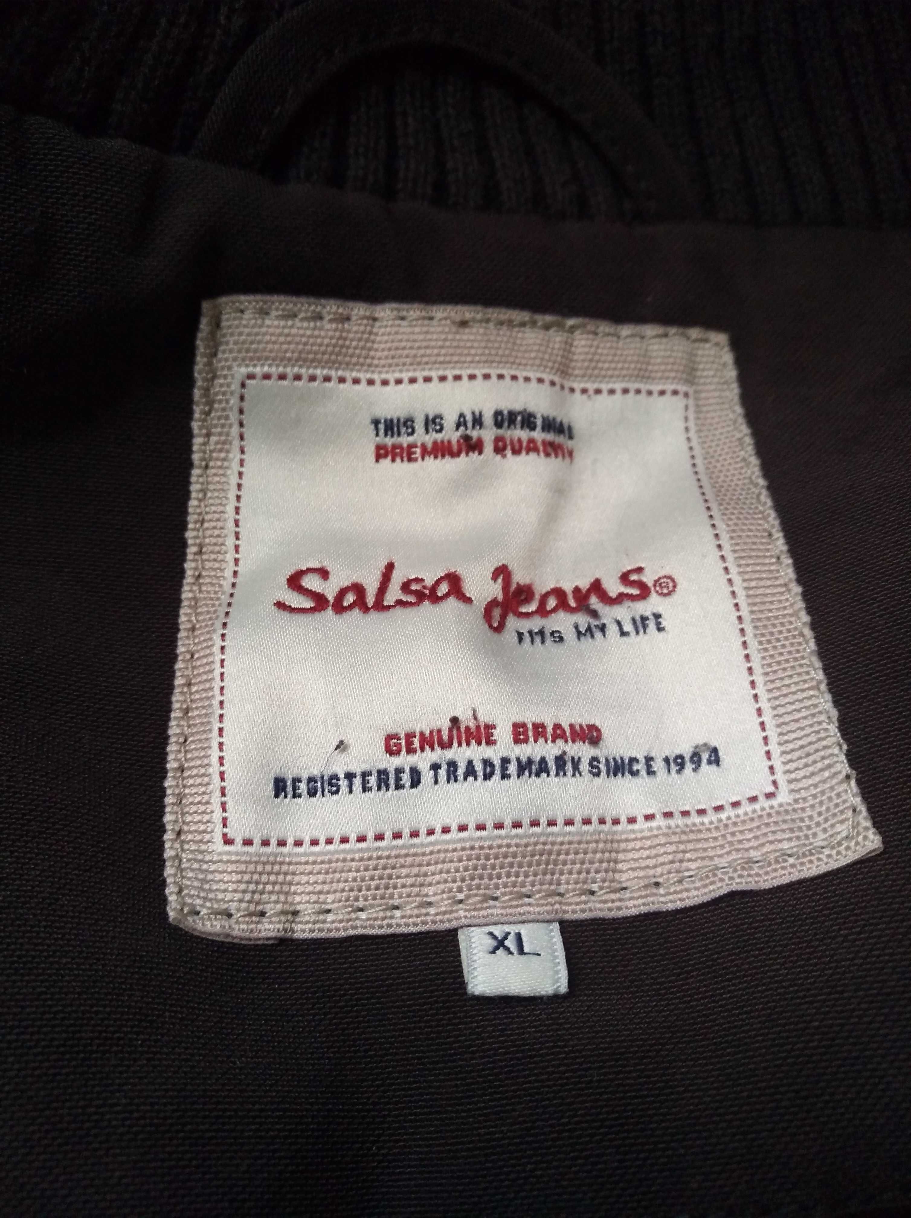 Casaco de exterior castanho Salsa Jeans