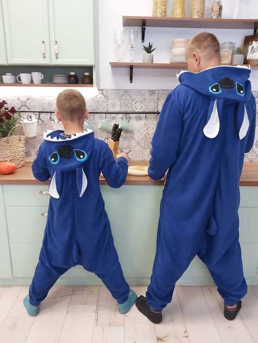 Кигуруми пижама Стич Пикачу Кот Медведь Заяц Мышь Дракон Мышь Лисица