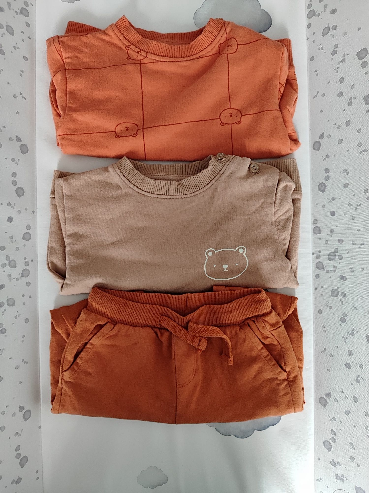 Dresik 3pak Smyk & Sinsay r. 80