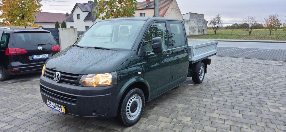 Volkswagen T5 doka lift,brygadówka 4x4  Super stan! Mały przebieg!