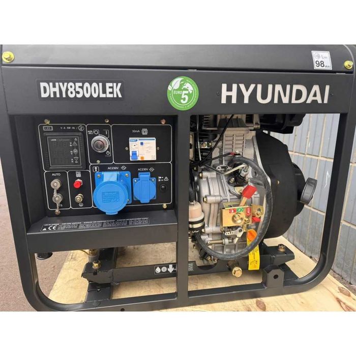 Генератор дизельний Hyundai DHY 8500LEK