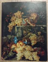 Kwiaty i Owoce. Michelangelo Di Campidoglio. Reprodukcja