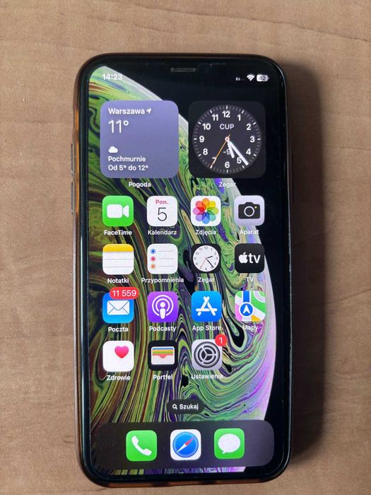iPhone XS 64GB Szary działające FaceID, nie działa Lightning