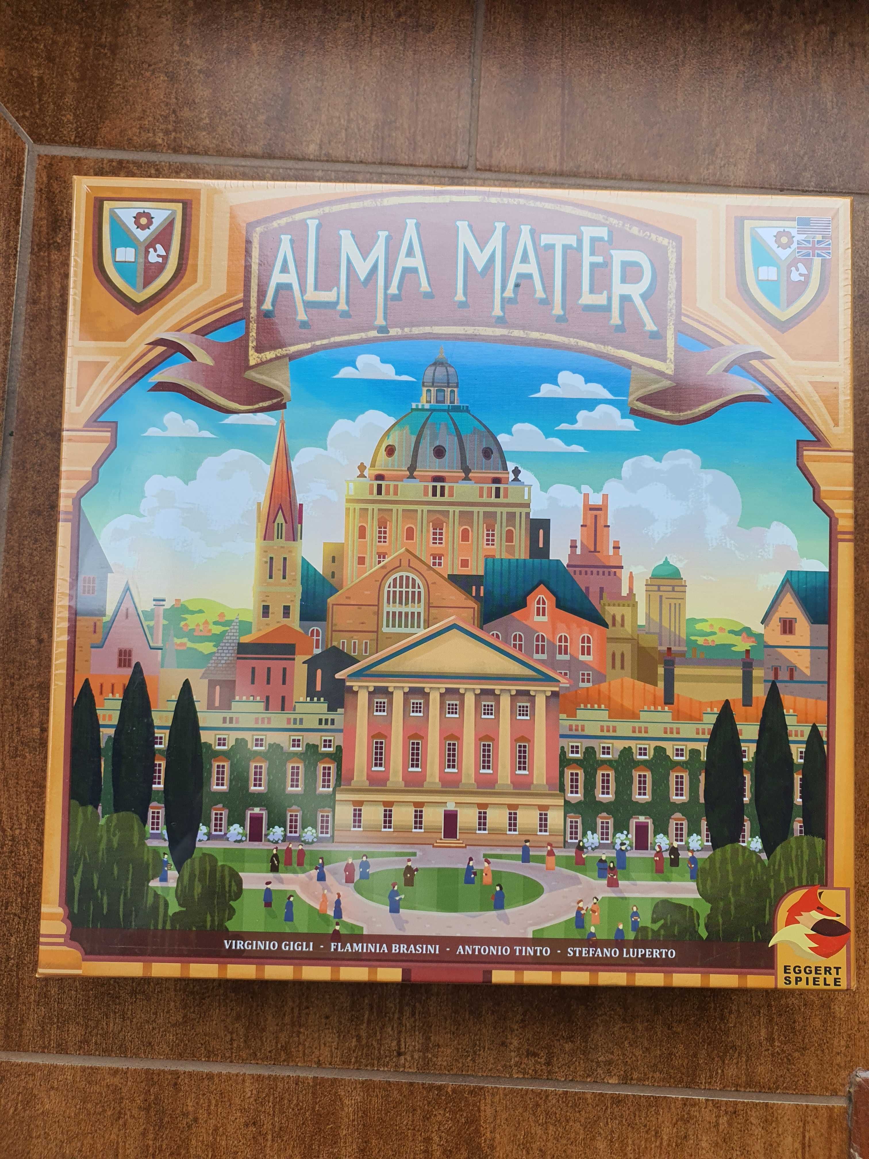 Alma Mater, gra planszowa, EN