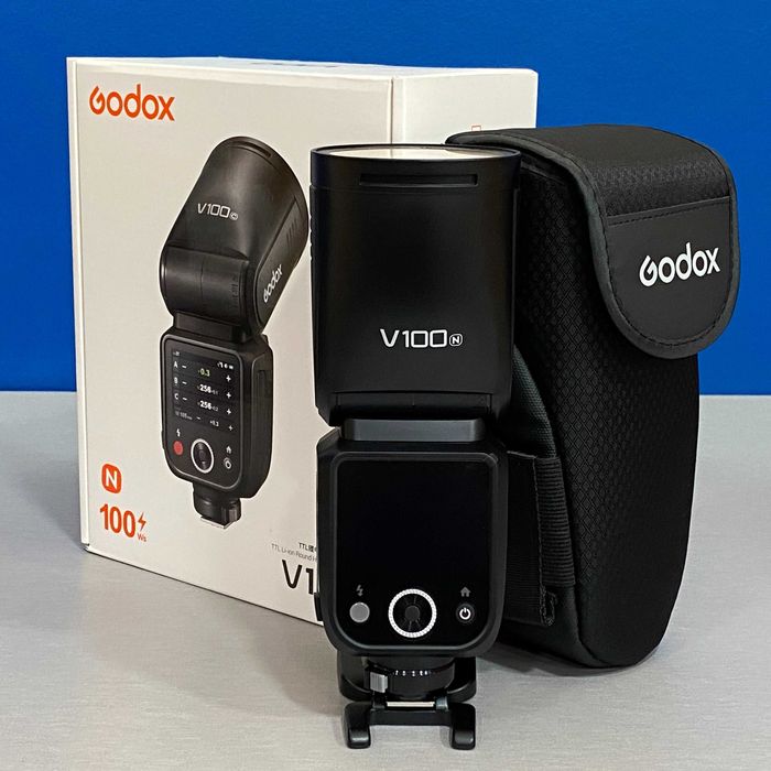 Godox Speedlite V100N (Nikon) - 100W - NOVO - 3 ANOS DE GARANTIA