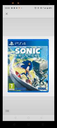 Gra na Ps4 sonic frontiers