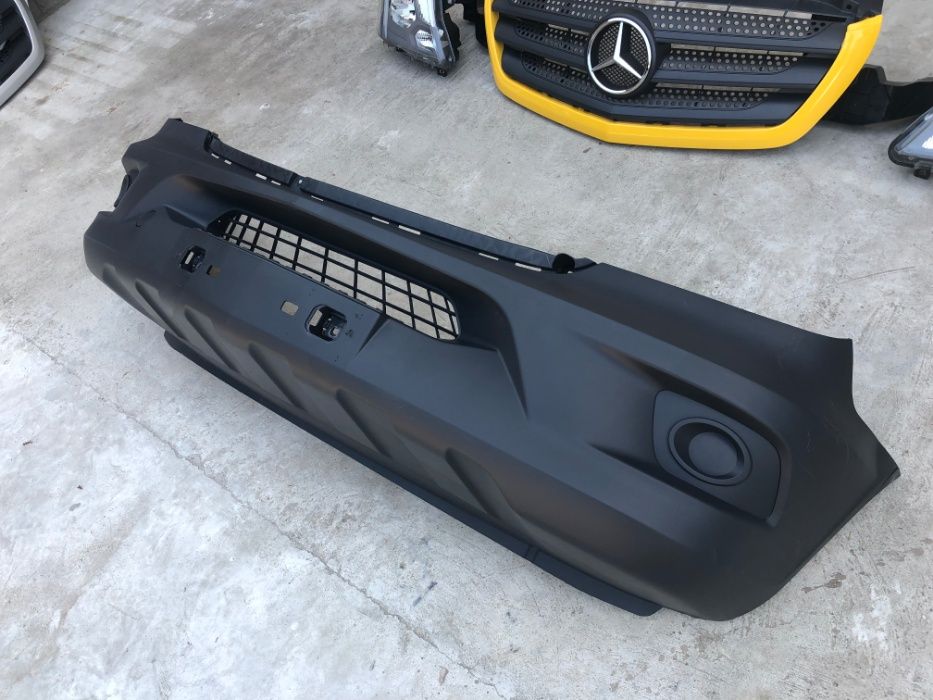 Бампер передний ресстайлинг Mercedes Sprinter W906 спринтер (2013-18)