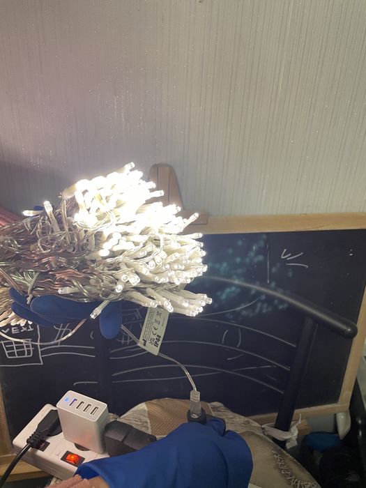 Гірлянда, гірлянда штора