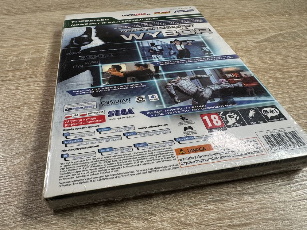 Alpha Protocol - gra PC | Nowa