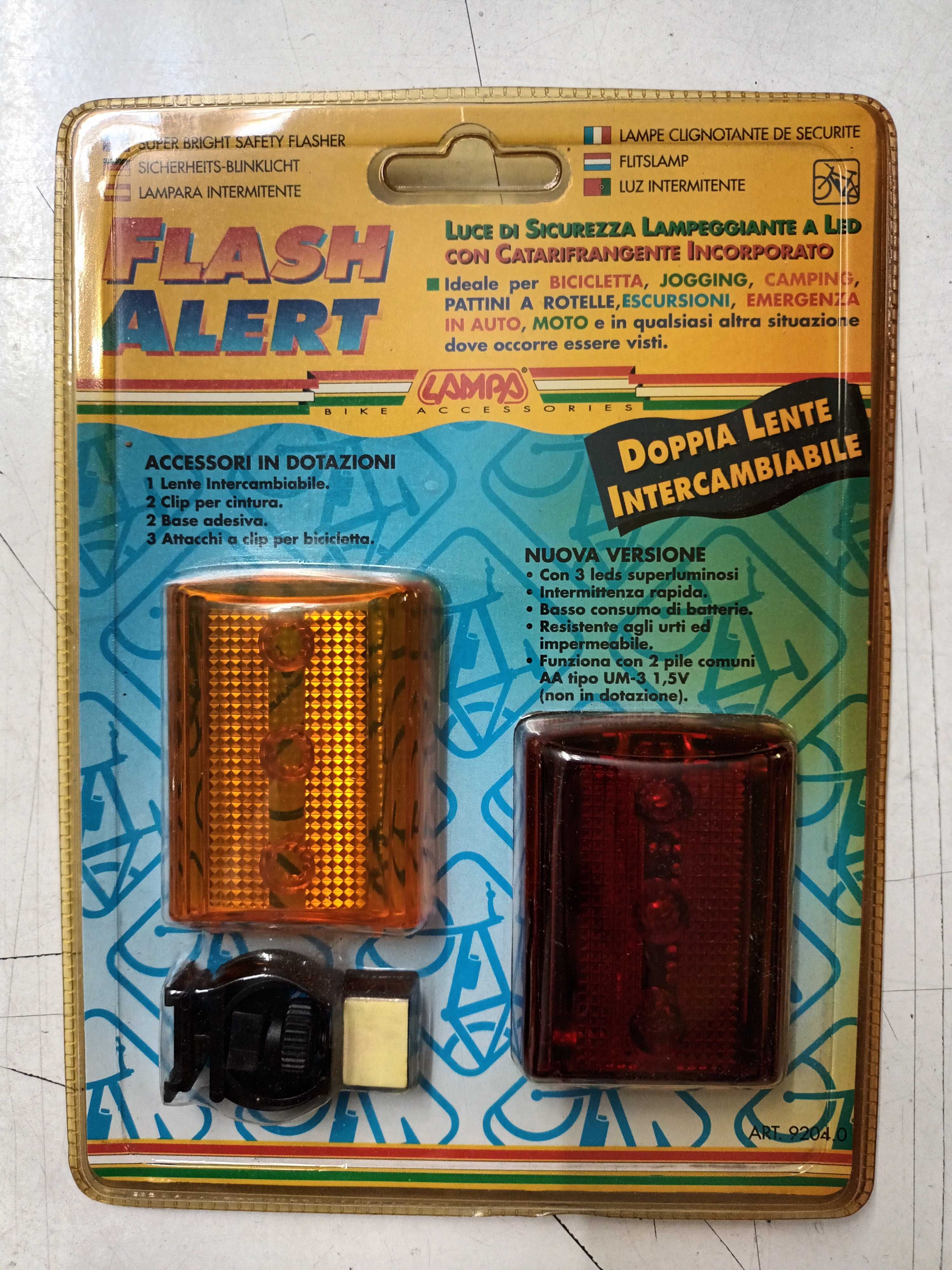 Lanterna traseira para Ciclista a Led "Flasher-Alert"