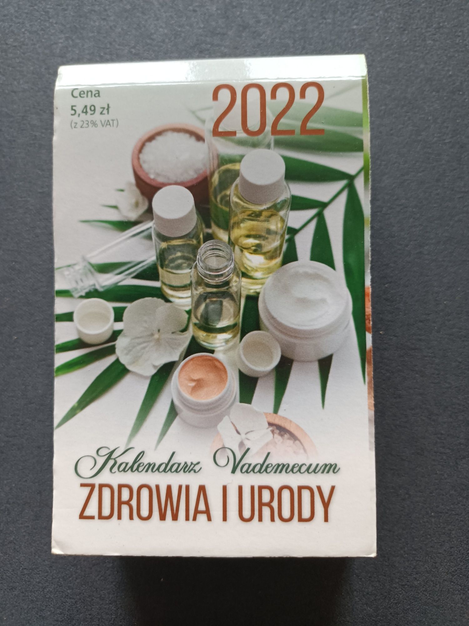 Kartka z kalendarza metryczka 2022 rok