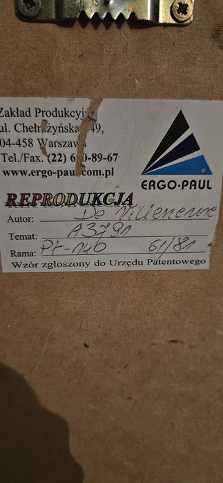 Obraz reprodukcje wino ergo paul różne do wyboru