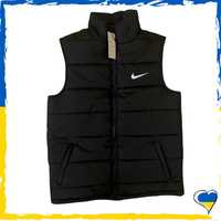 Жилетка Nike vintage чорна. Жилетка Найк. Жилетка унісекс S M L XL 2XL