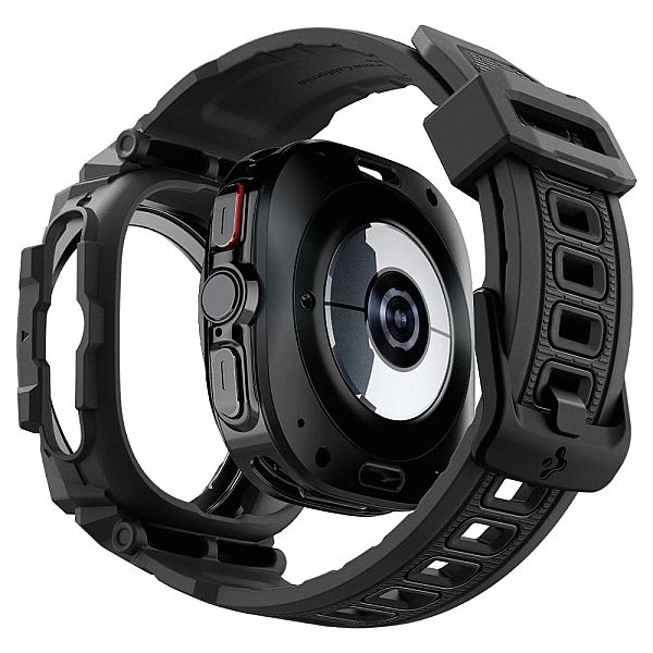 Spigen Rugged Armor "Pro" Samsung Galaxy Watch Ultra (47 Mm) Matte Bla