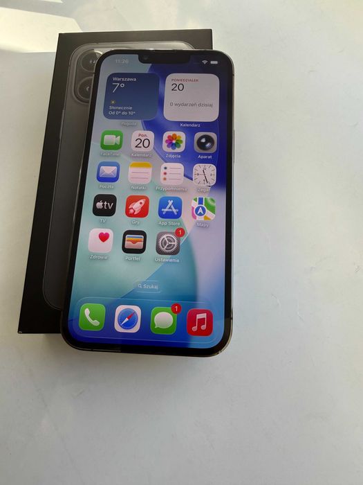 iPhone 13 Pro, Graphite, 128 GB, kondycja 100%