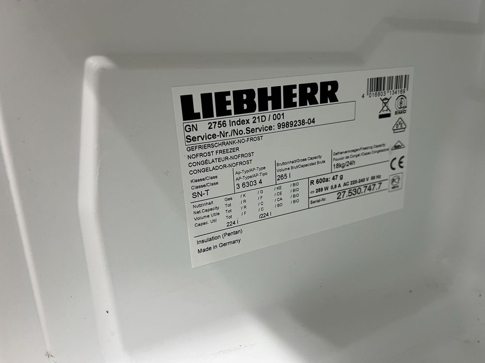 Морозильна камера Liebherr GN 2756 21D