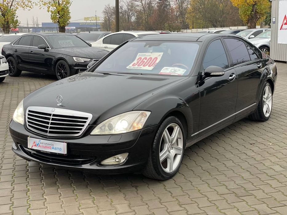 Mercedes-Benz S500L №3573 (ВНЕСОК від 10%) Альянс Авто Кривий Ріг