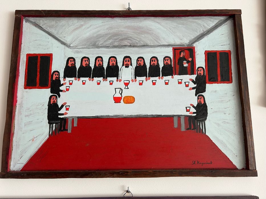 Stanisław Koguciuk. Sztuka ludowa. Ostatnia wieczerza.