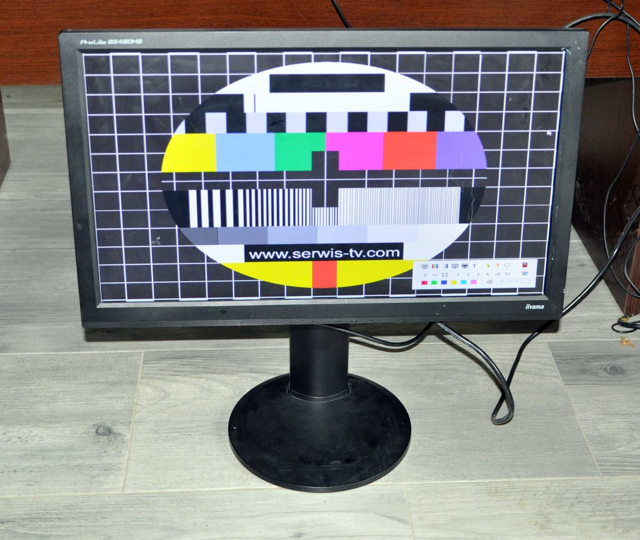 Monitor komputerowy iiyama ProLite B2480HS-B1 23,6 cala używany