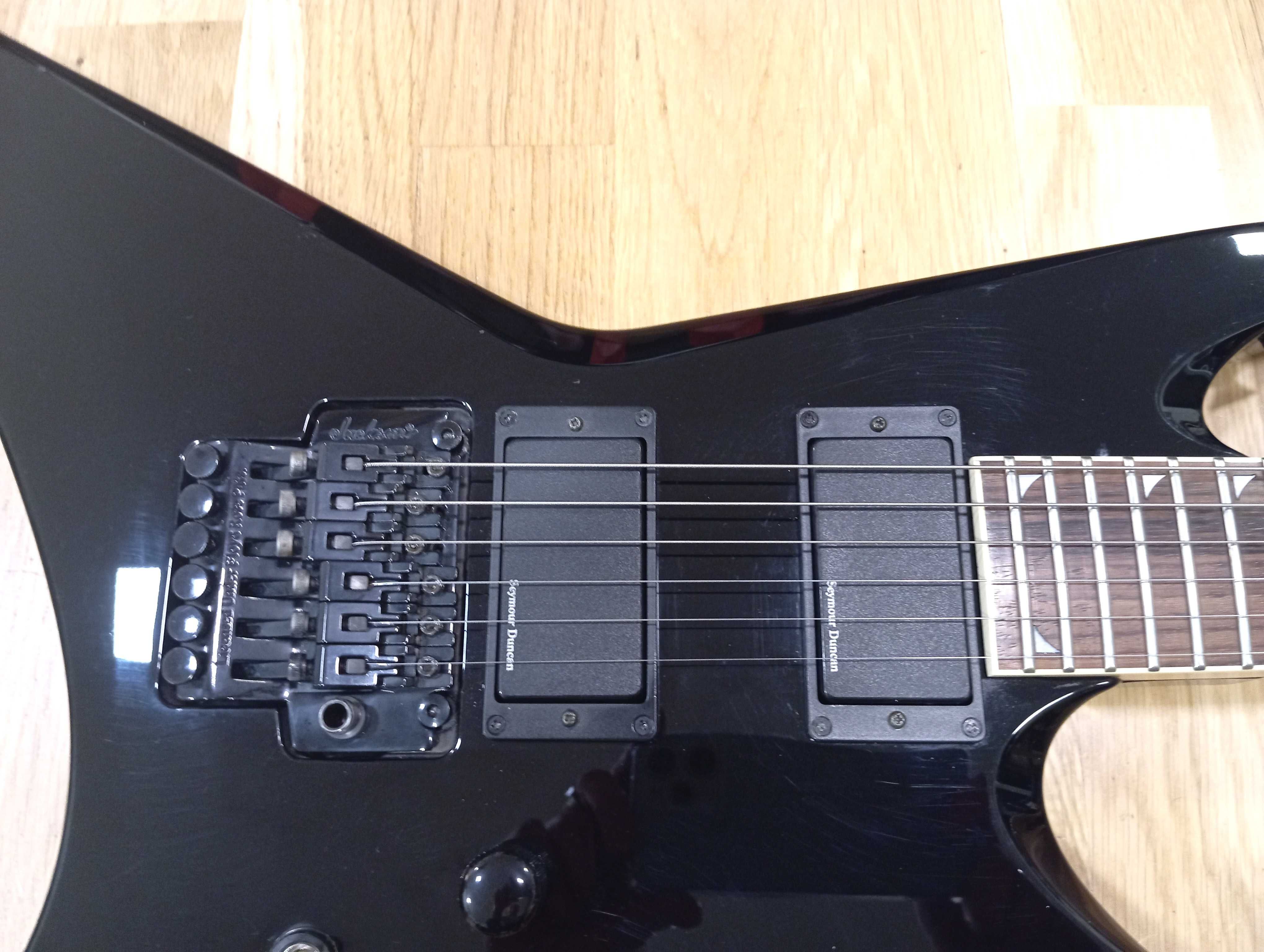 Gitara elektryczna Jackson Warrior WRXMG Seymour Duncan aktywne MIJ
