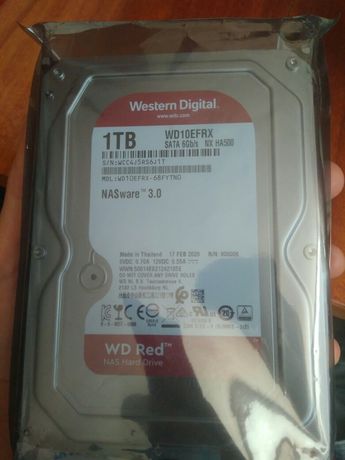 WD10EFRX, WD Red 1TB 64MB 3.5 SATA III, for NAS