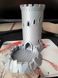 Dice tower wieża do kości masywna zamek RPG