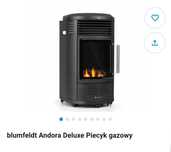 Piecyk gazowy kominek 3.4 nowoczesny