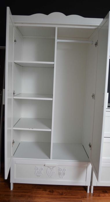 Meble Zestaw mebli Klupś Marsell Szafa, Regał, Komoda dla dzieci