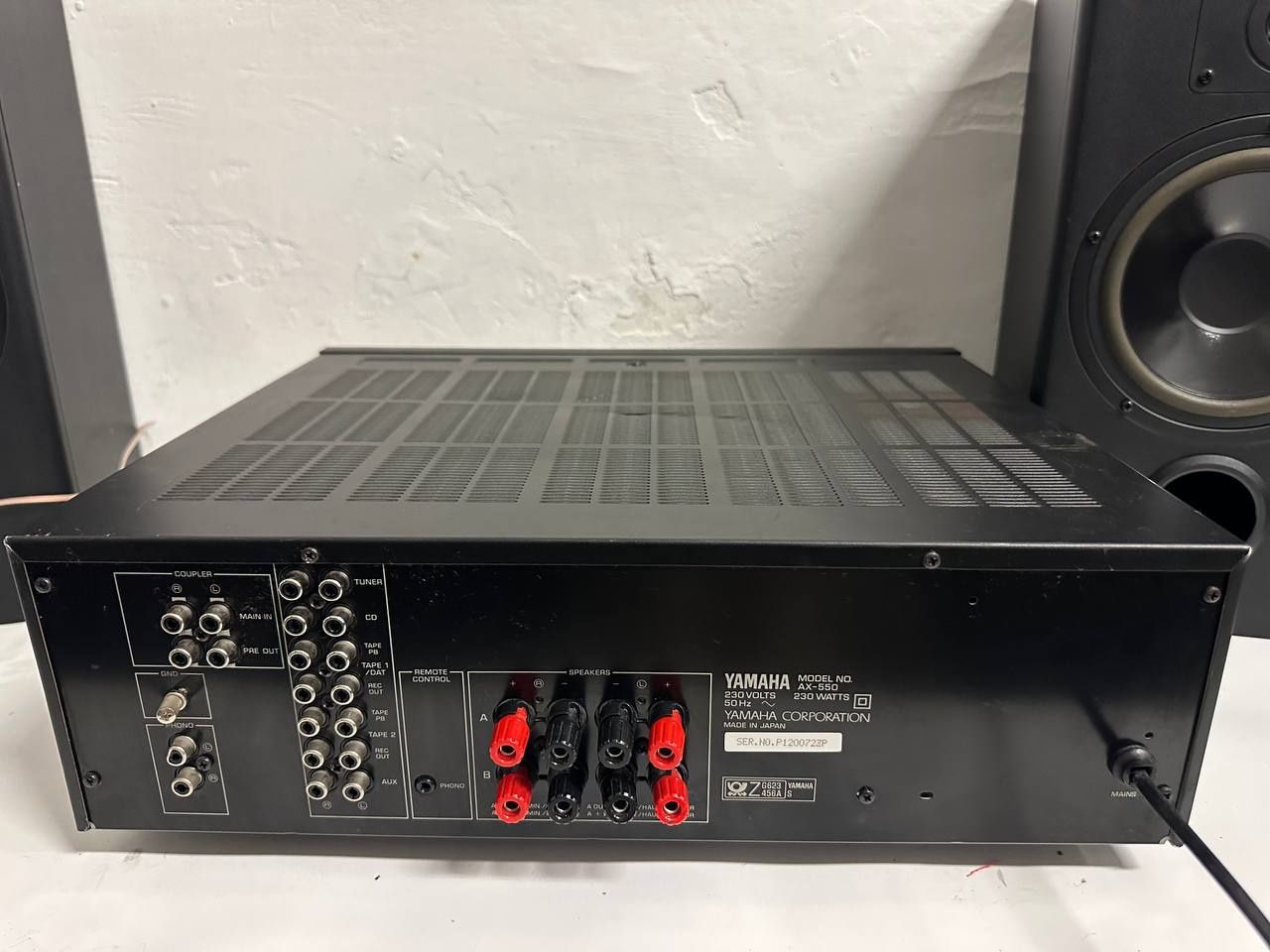 Stereo Wzmacniacz Yamaha AX-550, 2*140 Watt, Japan
