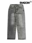 Straight jeans | Прямі джинси сірі streetwear casual flared jeans