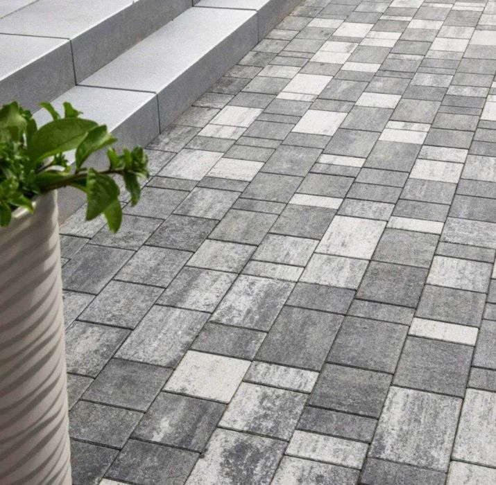 Kostka brukowa Tetra Wapień Dewoński BRUKBET gr. 6 cm