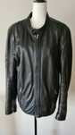 Casaco moto biker couro 100% cordeiro